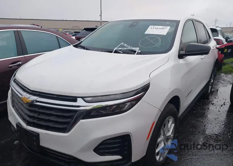 2024 Chevrolet Equinox Fwd Ls z USA, uszkodzony, nr VIN 3GNAXHEG3RL159624